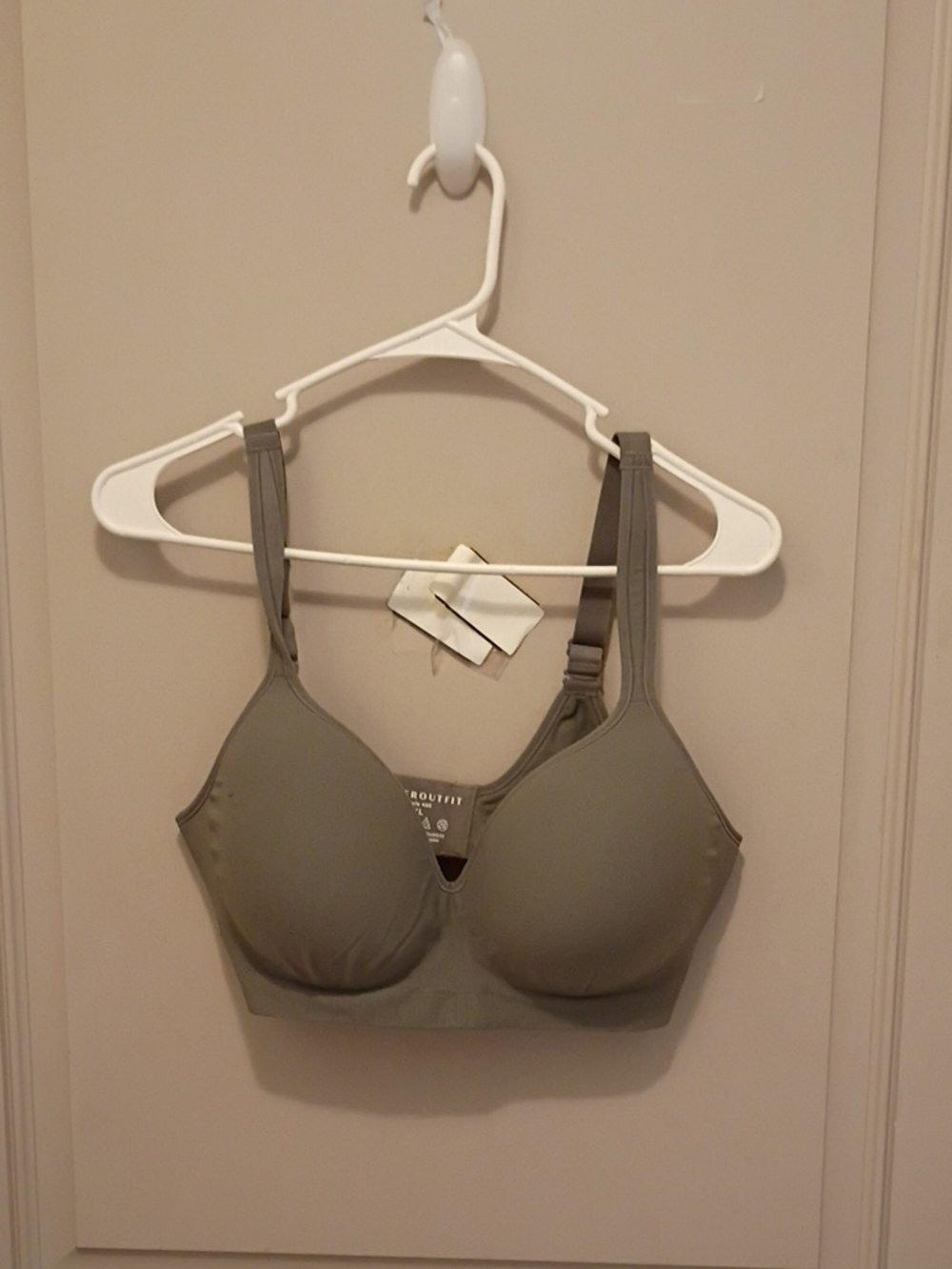 Underoutfit Women's Grey Bra Size XL